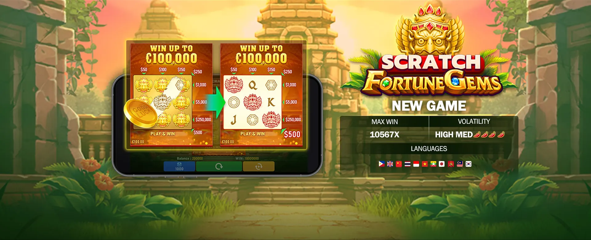 Roobet Towers Predictor background
